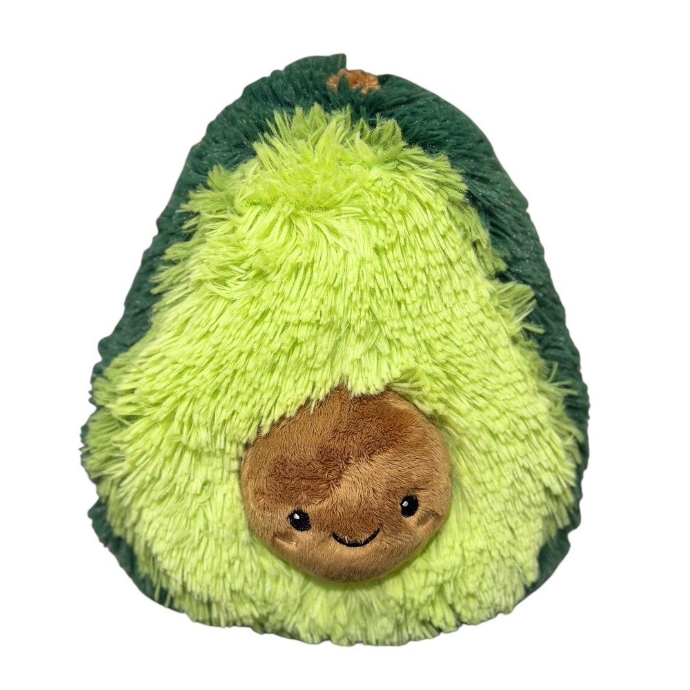 Squishable Mini Avocado Plush Comfort Food Stuffed Toy Green Shaggy Small 2020